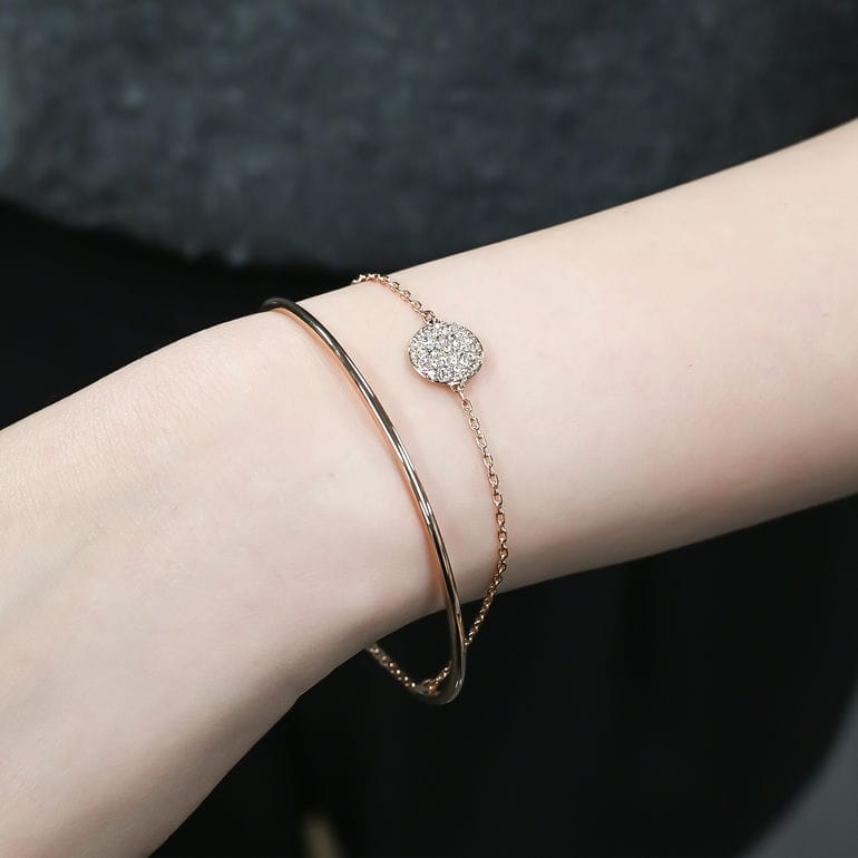 楽天市場】スワロフスキー ブレスレット SWAROVSKI Meteora バングル