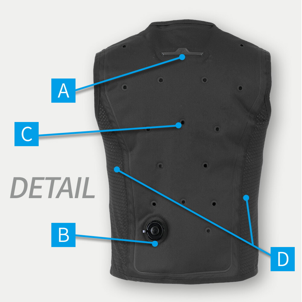 楽天市場】アクアウォーターベスト 水冷ベスト バッテリー不要