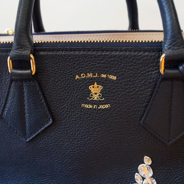 楽天市場】ADMJ スワロフスキー スター ファスナートートバッグ(ad140