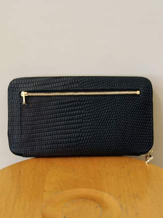 楽天市場】ADMJ スワロフスキー 型押し 長財布(ad132)(送料無料)(代引