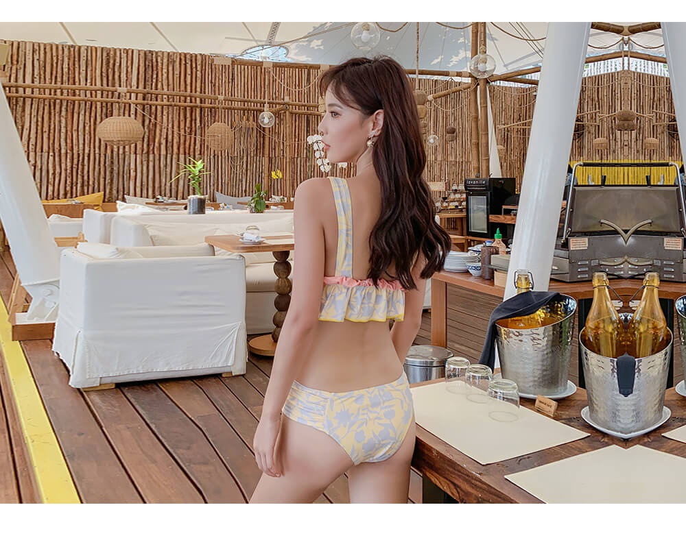 楽天市場】【ビキニ水着2点セット】レディース 体型カバー セパレート