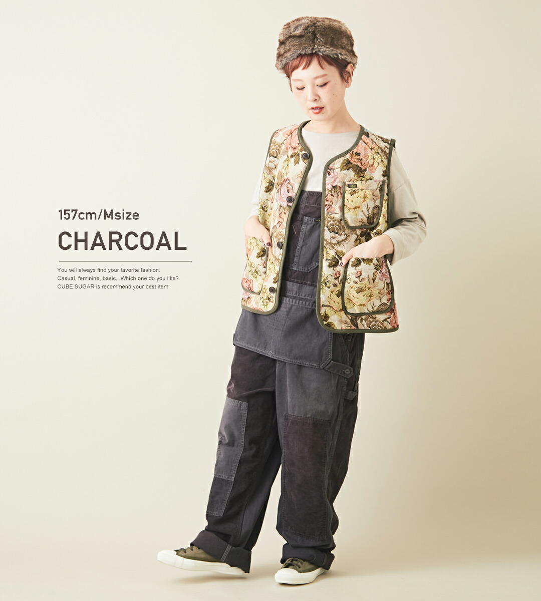 楽天市場】サロペット / TOBILA(トビラ) ピーチツイル×11Wコーディロイ