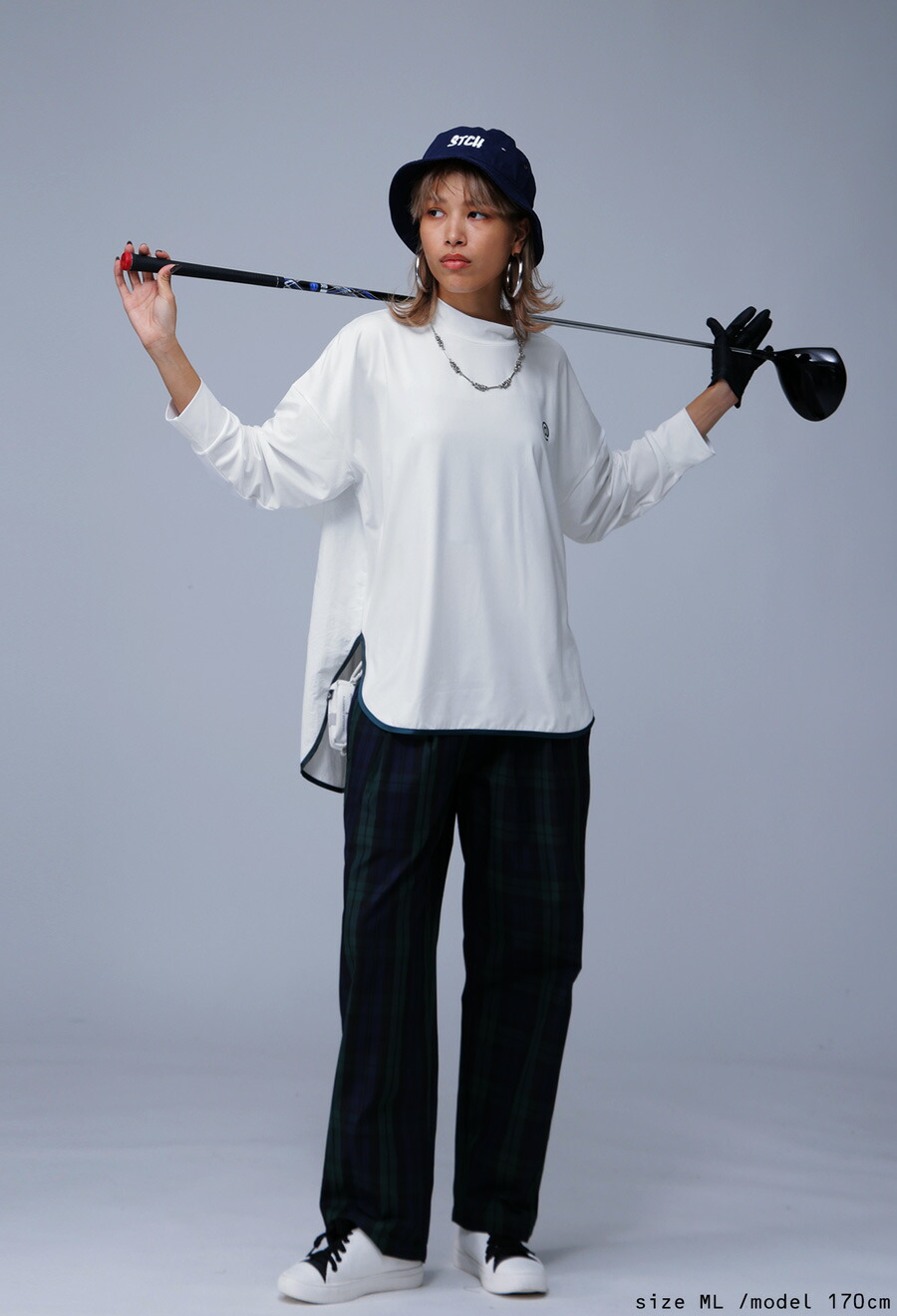 楽天市場】ANTIQUA GOLF×STCH 異素材トップス メンズ 送料無料・再入荷