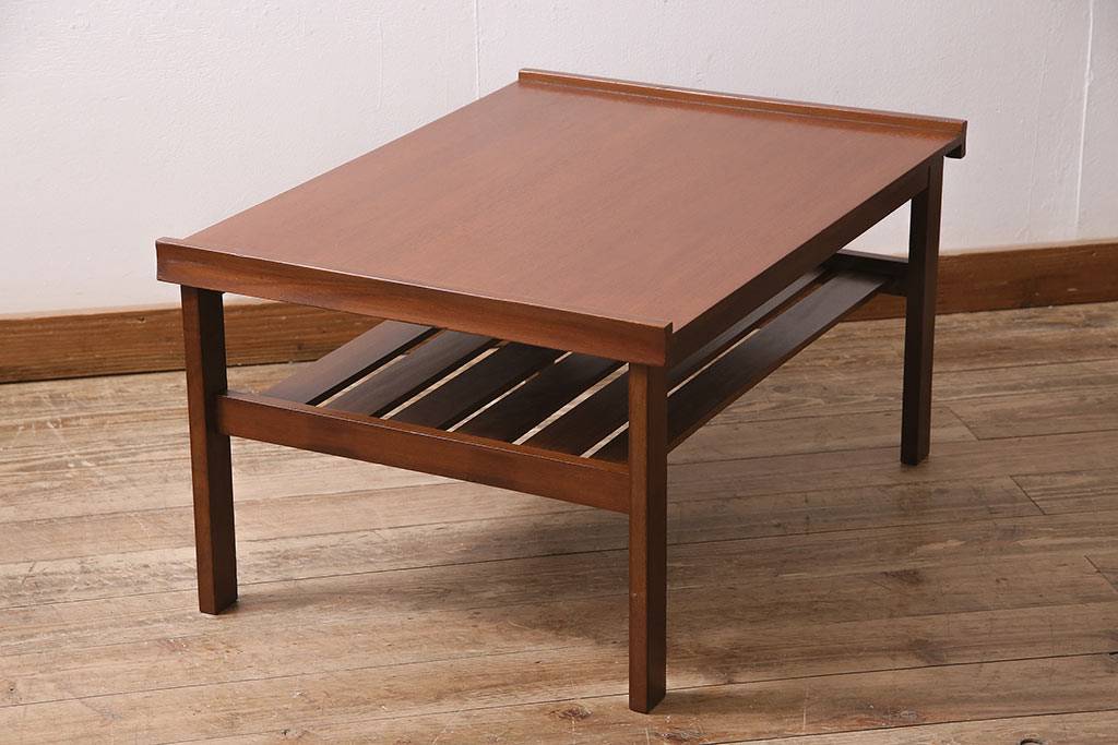 M's ヴィンテージ ハーフラウンド テーブル 剥離 M's ヴィンテージ