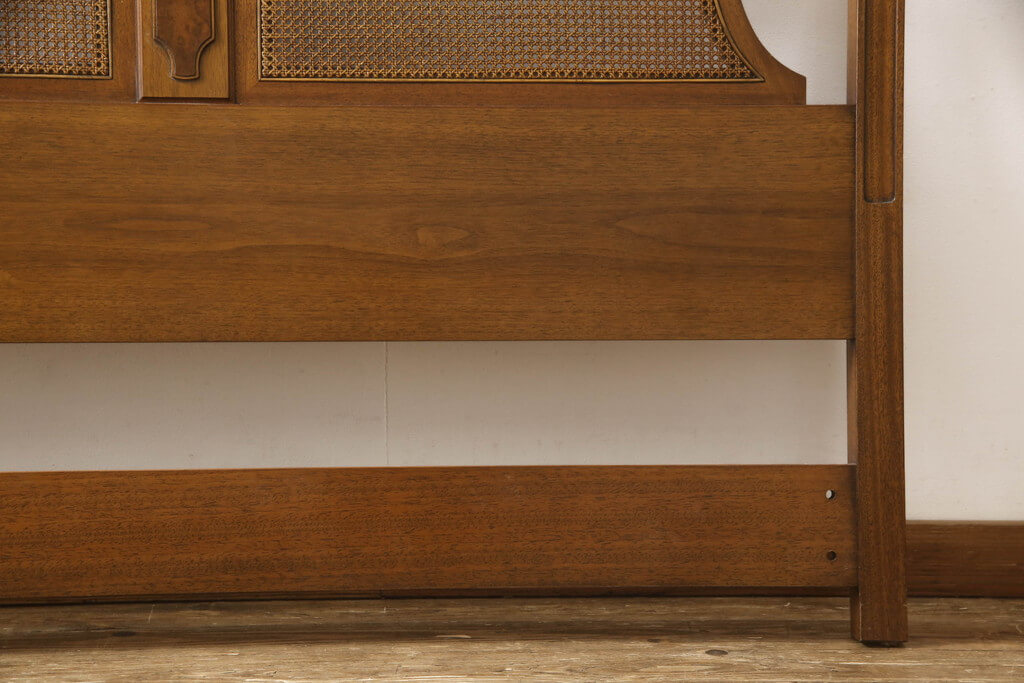 高級DREXEL ドレクセルアンティークヴィンテージかごめ編みYS