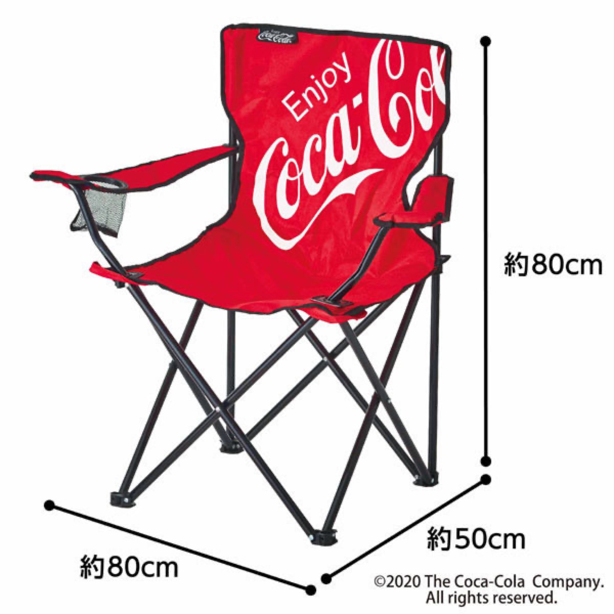 楽天市場】ドウシシャ CC19-02JR コカ・コーラ Coca-Cola アームチェア