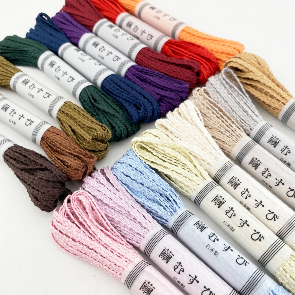 楽天市場】【繭むすび】絹紐 平紐 約4～5mm×5m シルク100％ 日本製