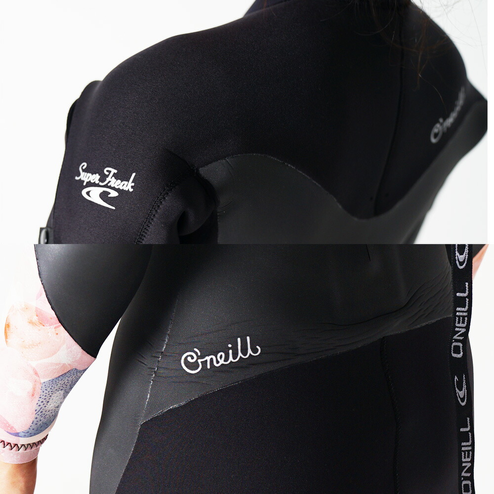 O'neill 3.5/4ミリ セミドライ レディース ウェットスーツ 黒 【公式通販】