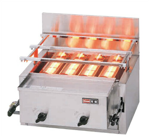 楽天市場】ガス赤外線グリラー下火式 リンナイ 型式RGA-404B LPガス用