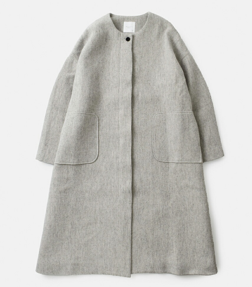 楽天市場】MAGALI マガリ ウール リネン ヘリンボーン コート ct07