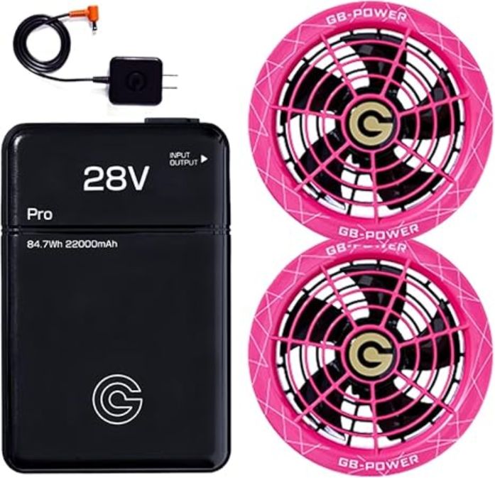 楽天市場】長信ジャパン GB-POWER 28V 2025年 バッテリー ファン