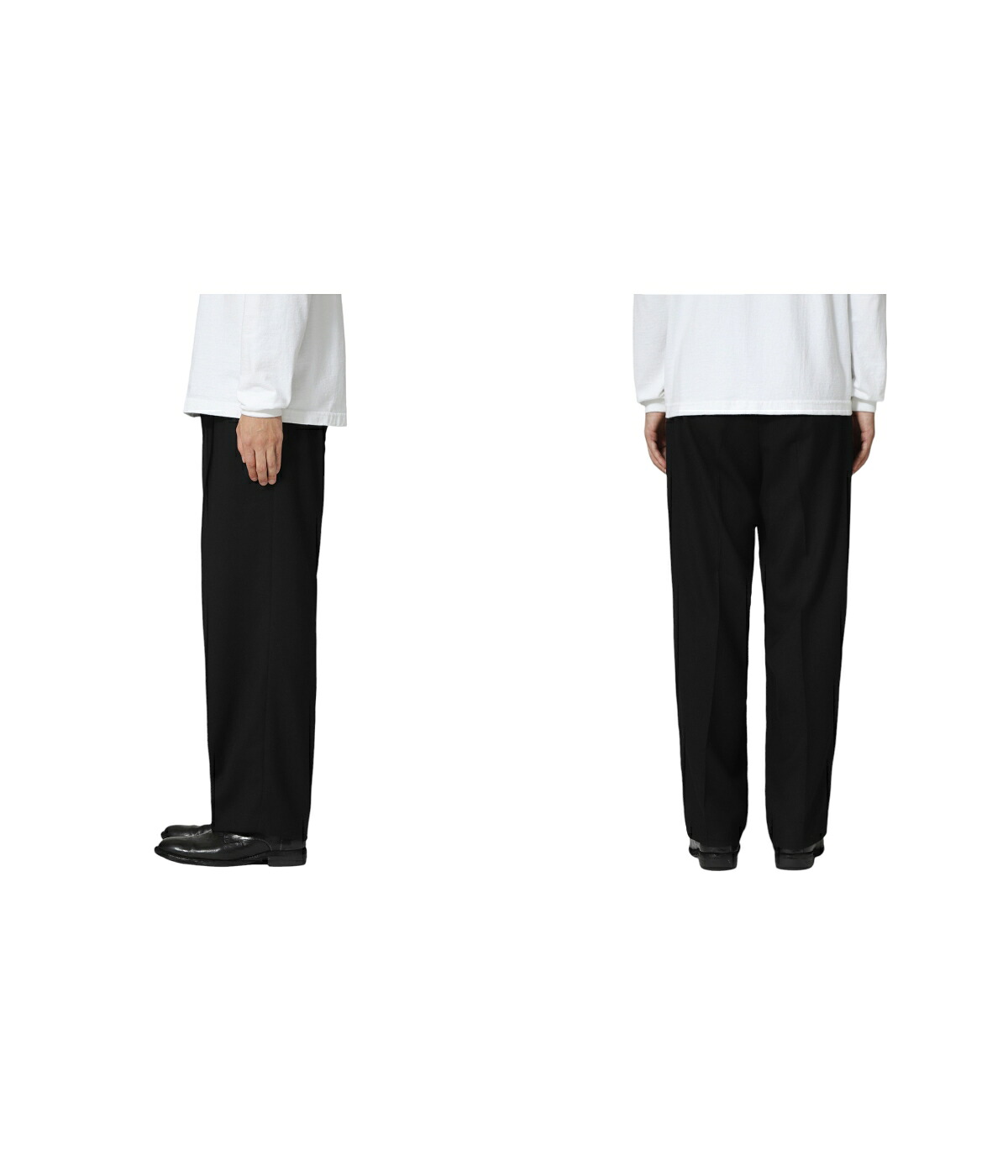 楽天市場】[送料無料]MARKAWARE : DOUBLE PLEATED EASY TROUSERS