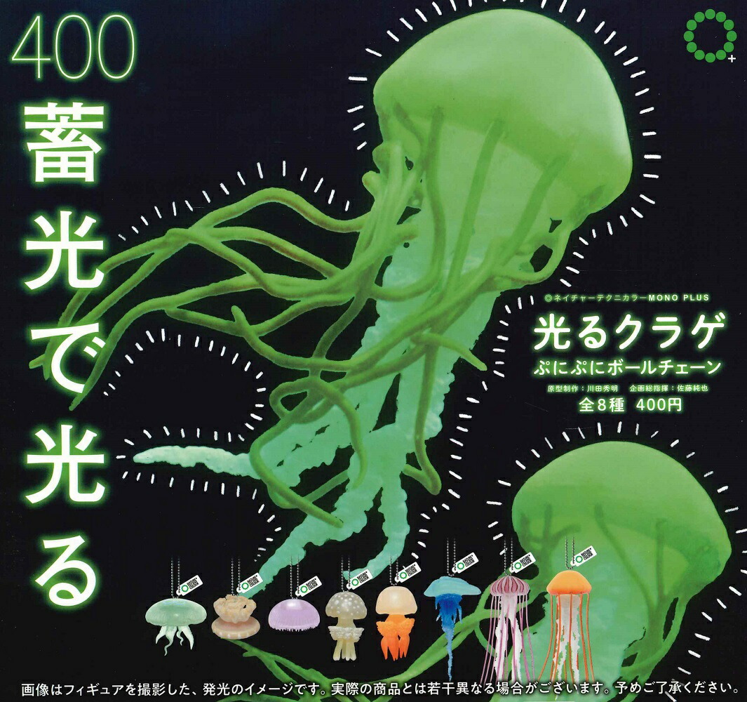 楽天市場】NTC MONO+ 光るクラゲ ぷにぷにボールチェーン 【各種】 : A