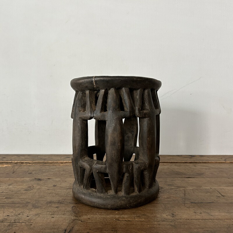 楽天市場】バミレケスツール 中央アフリカ カメルーン バミレケ族の