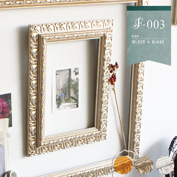 木製額縁 油絵対応 アンティーク調 壁掛けタイプ額縁 アンティーク」の