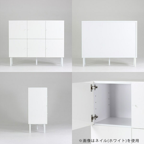 楽天市場】キャビネット 白 サイドボード ホワイト 脚付き リビング