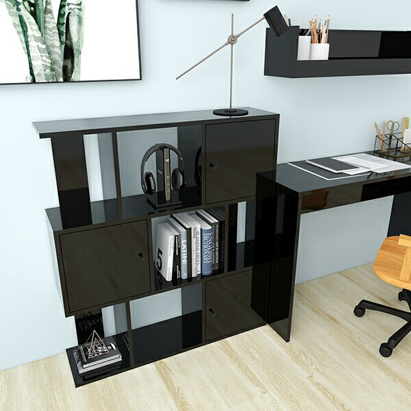 楽天市場】オープンラック ブラック 黒 カラーボックス 飾り棚