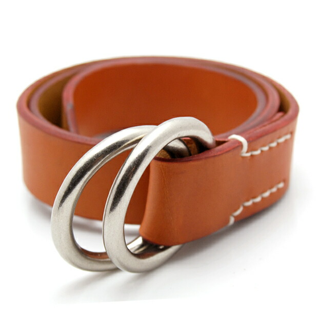 楽天市場】ベルト メンズ 本革 栃木レザー 40mm幅ダブルリングベルト