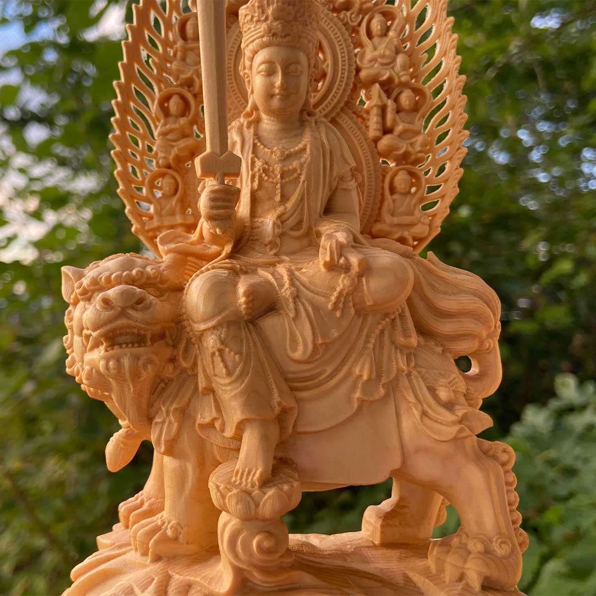 楽天市場】【お買い物マラソン開催中｜最大15%オフ】普賢菩薩 文殊菩薩