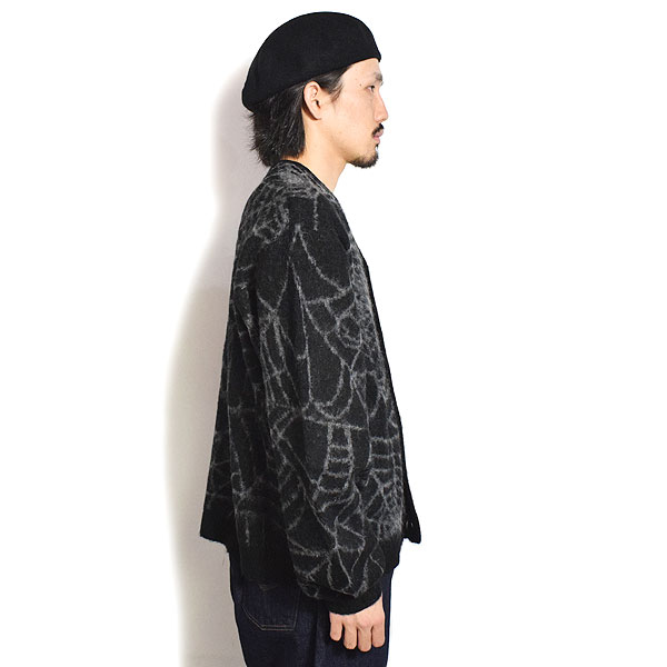 楽天市場】EVILACT イーブルアクト SPIDER CARDIGAN メンズ