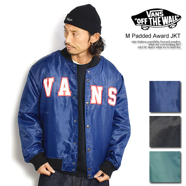 楽天市場】30％OFF SALE セール VANS バンズ M Padded Award JKT