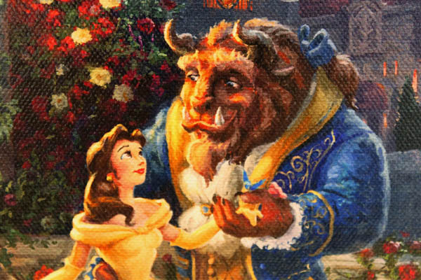 美女と野獣 タペストリー WDW 美女と野獣 タペストリー WDW