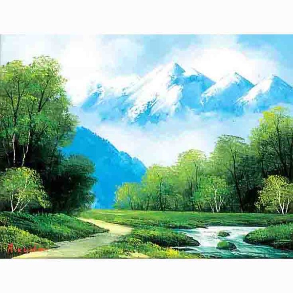 F6号】工藤昭重 「北アルプス」額フレームセット F6号】工藤昭重 「北