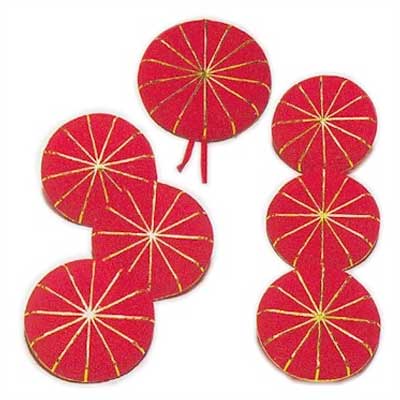 楽天市場】娘道成寺 振出し笠 セット （s3058） どうじょうじ ふりだし