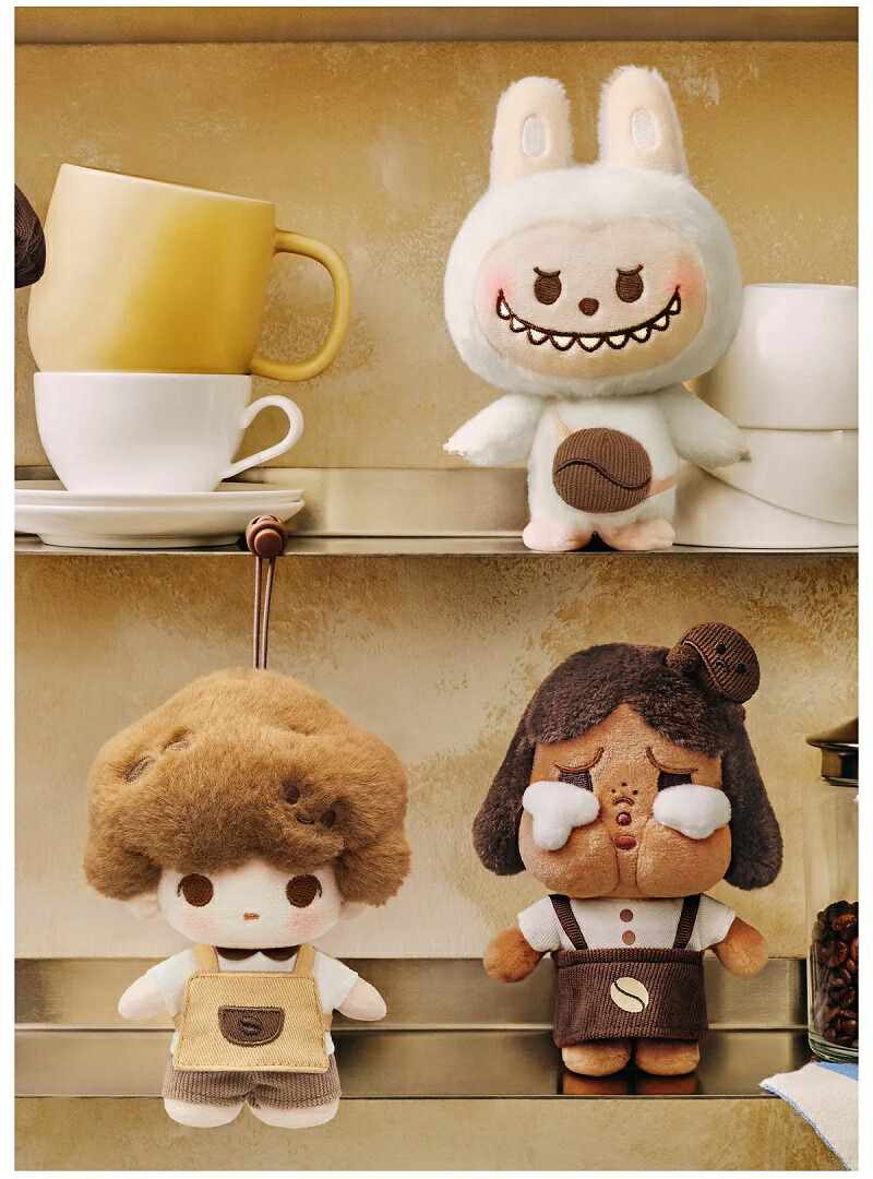 楽天市場】☆正規品☆ Pop Mart Pop Bean Coffee Factory Series Plush