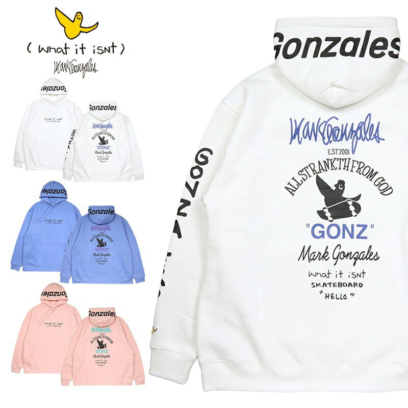 楽天市場】マークゴンザレス パーカー (What it isNt)MARK GONZALES