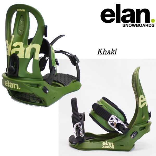 elan xenon スノーボードビンディング グリーン サイズL 楽天市場