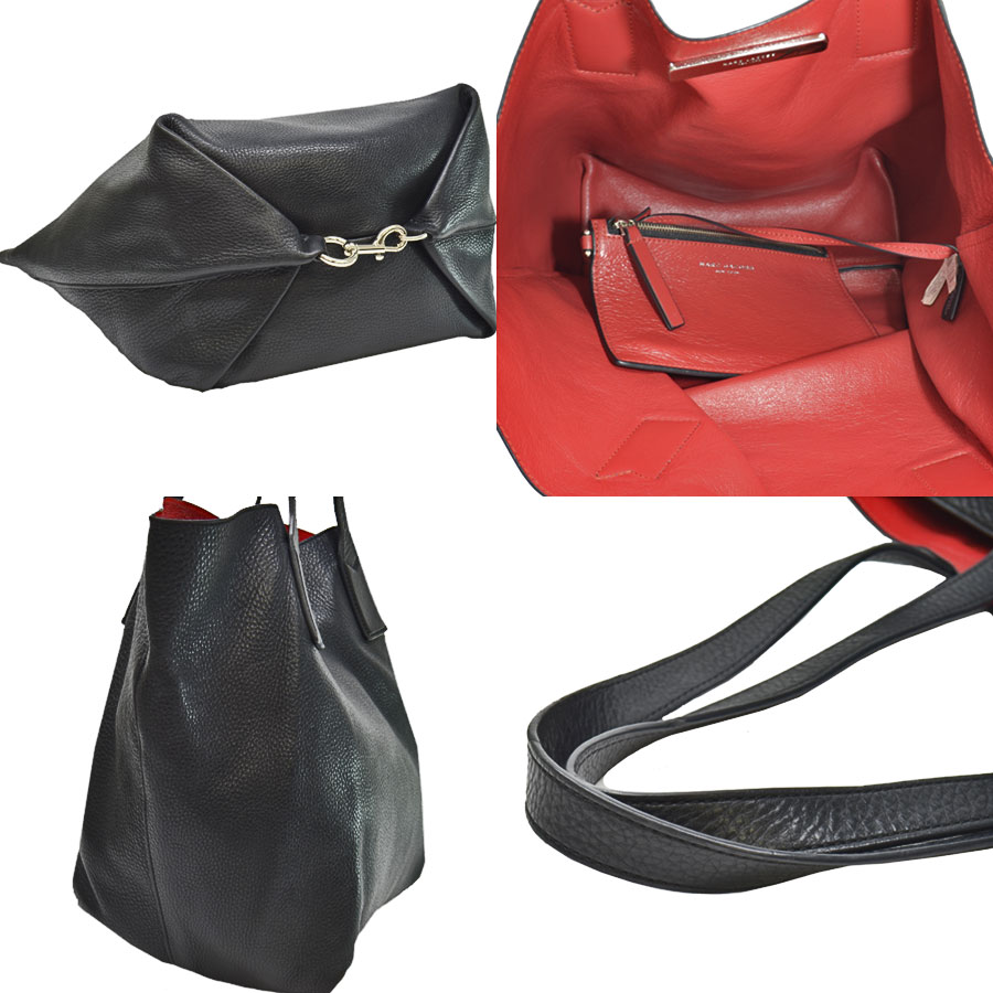 楽天市場】マークジェイコブス MARC JACOBS バッグ ブラックxレッド
