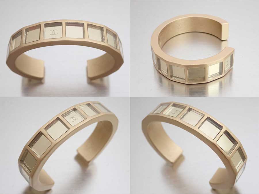 楽天市場】シャネル CHANEL バングル ココマーク ゴールド 金属素材x