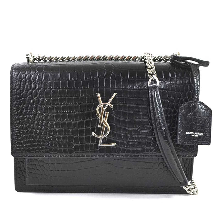 楽天市場】サンローラン 斜め掛けショルダーバッグ チェーンショルダー