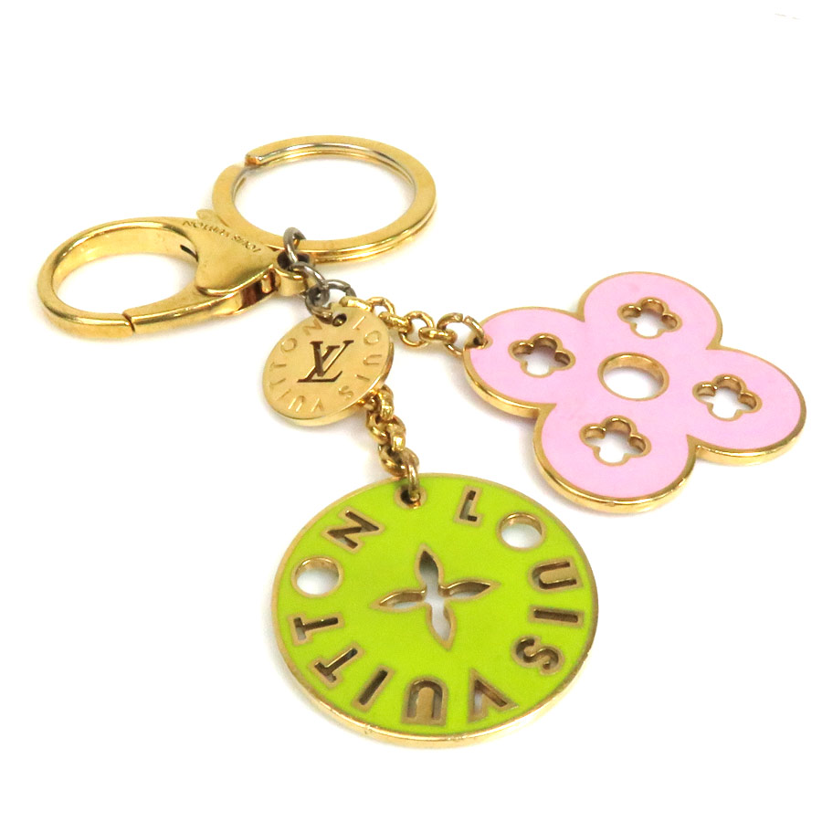 楽天市場】ルイヴィトン キーリング キーホルダー チャーム ポルトクレ