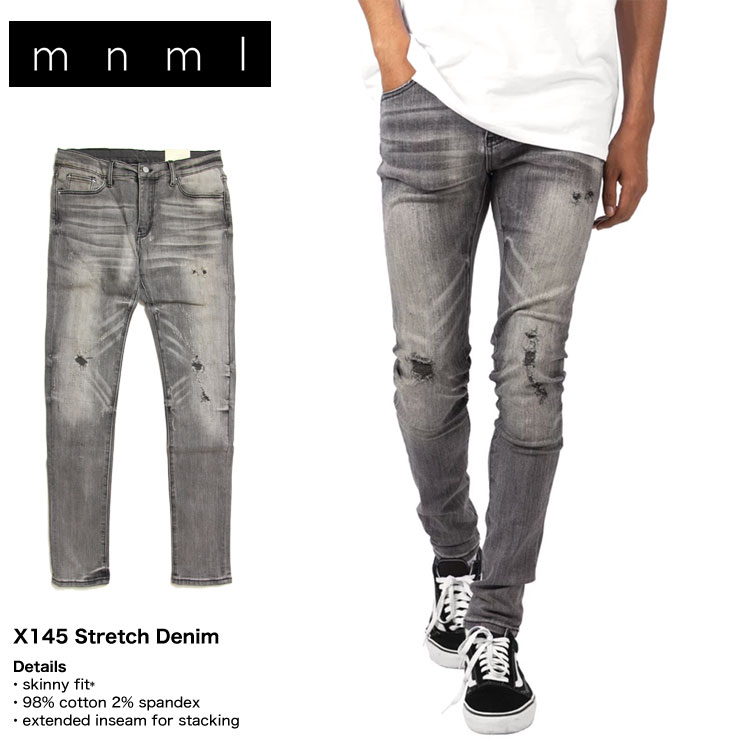 楽天市場】【2/23(月)まで！全品対象15%OFFクーポン】mnml デニム