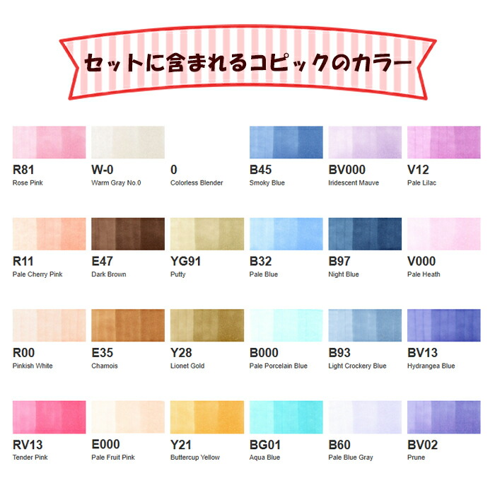 楽天市場】限定コピックチャオ スペシャルギフトBOX Twinkle