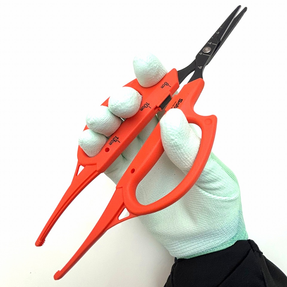 楽天市場】サボテン 樹脂製 ピンセット付 きぶどう鋏 先丸直刃 B-6P