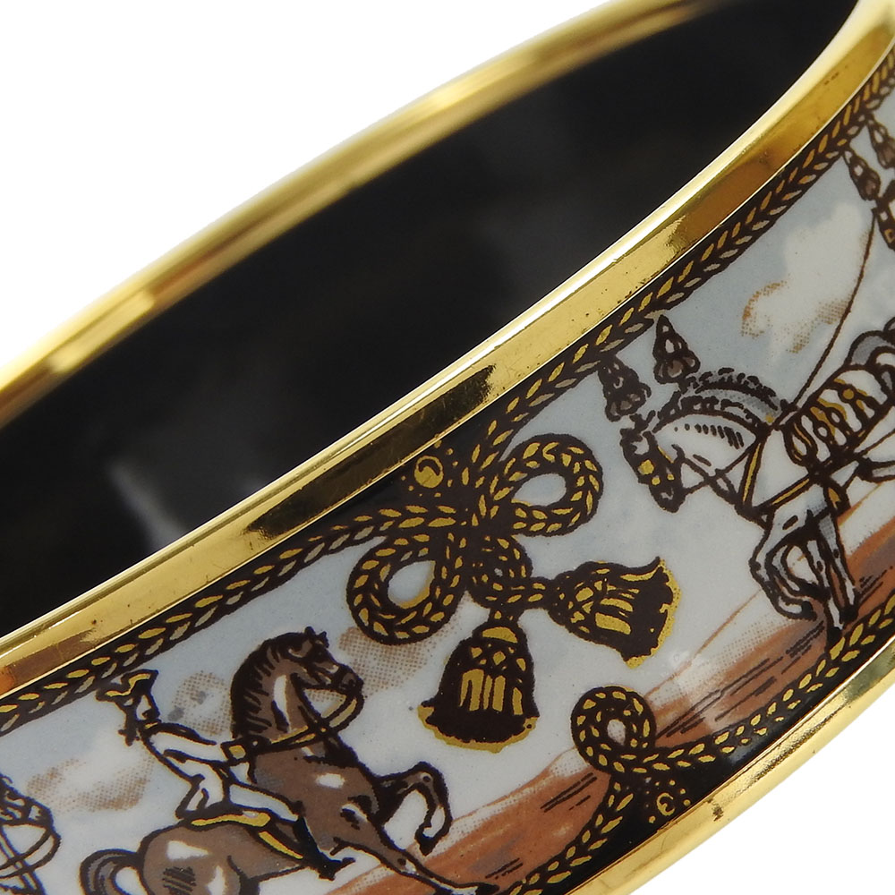 楽天市場】【中古】エルメス バングル ブレスレット エマイユ