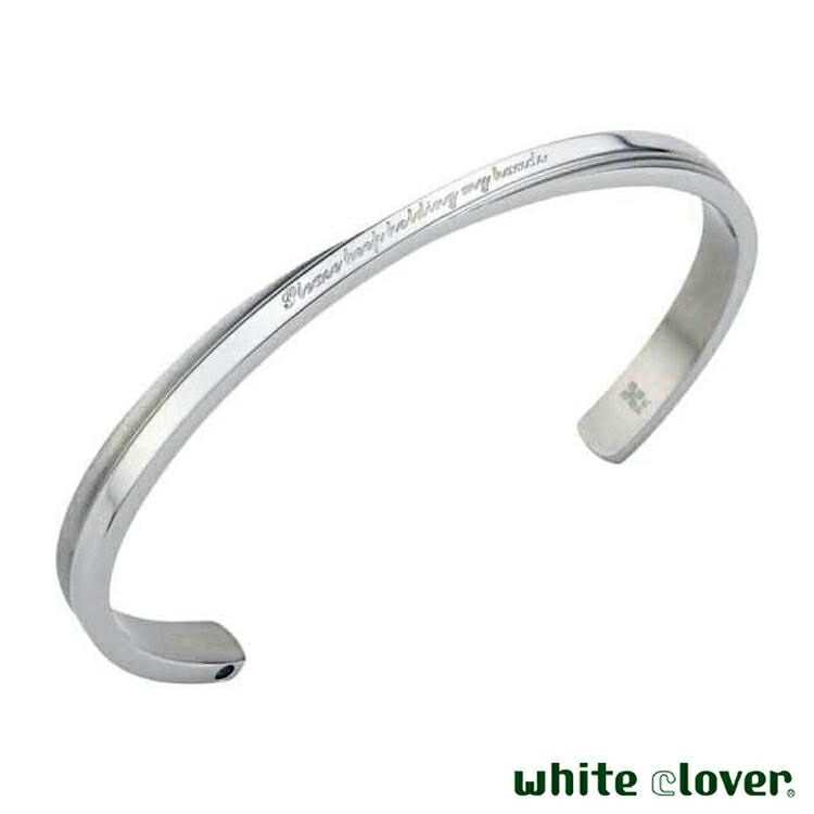 accessories mau☆ホワイトバッファローシルバーバングル accessories