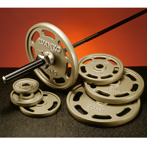 楽天市場】[IVANKO] OMK オリンピック ペイントプレート（2.5kg /2枚