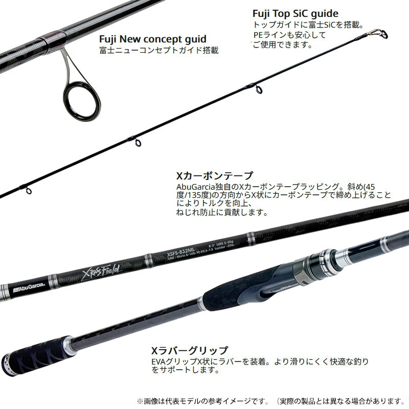 楽天市場】○アブガルシア Abu クロスフィールド XSFS-957M-MB (7