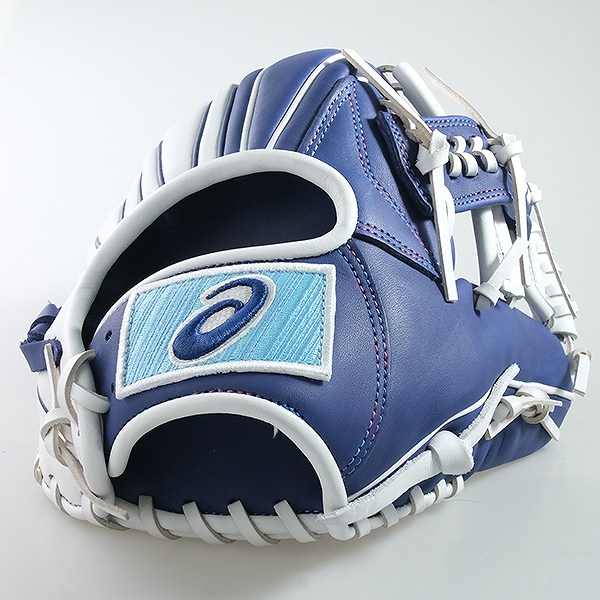 野球 グラブ 軟式グローブ 青 中日ドラゴンズ ジュニア用 アシックス