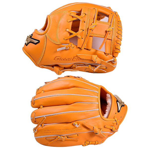 Mizuno エボリューション グローブ 右手用 オレンジ 少年野球用 Mizuno