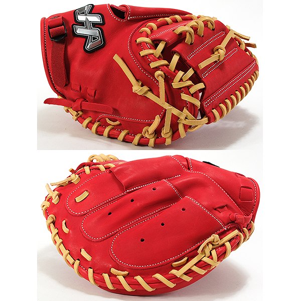 TH-JC8RB プロフェッショナルモデル キャッチャーミット レッド 左利き