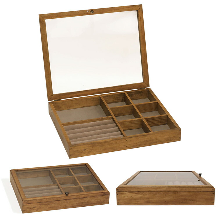 楽天市場】NEIN MARKE ナインマーケ 木製 アクセサリーマルチケース