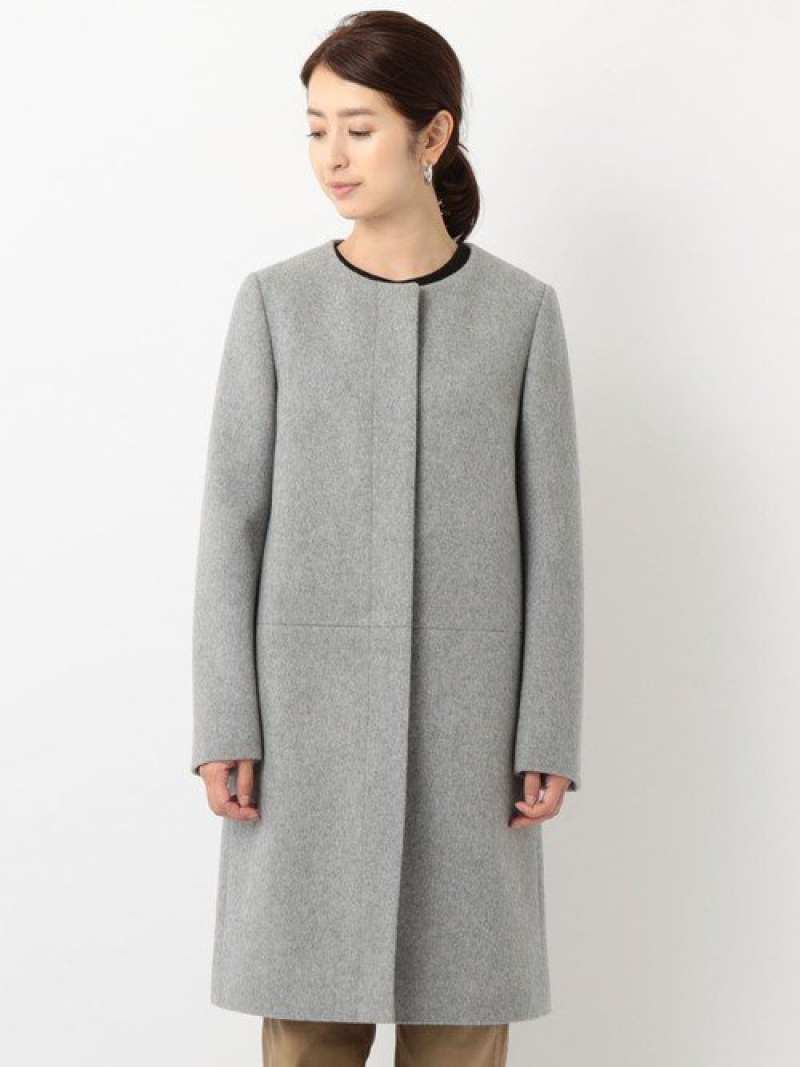 楽天市場】【SALE／40%OFF】BY ビーバーノーカラーコート 2