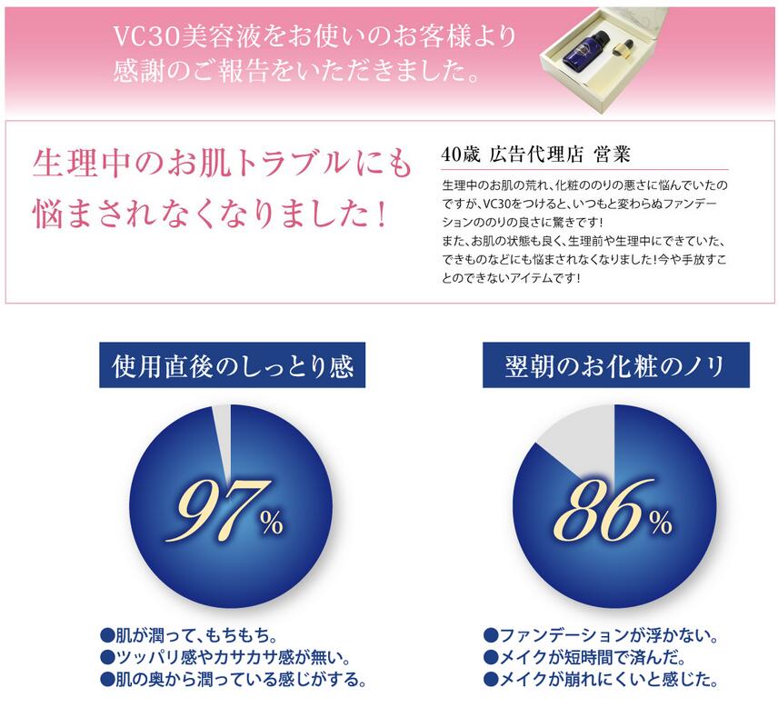 楽天市場】【送料無料/顔用美容液】ヴィーヴォ vivo VC30+ 美容液 30ml