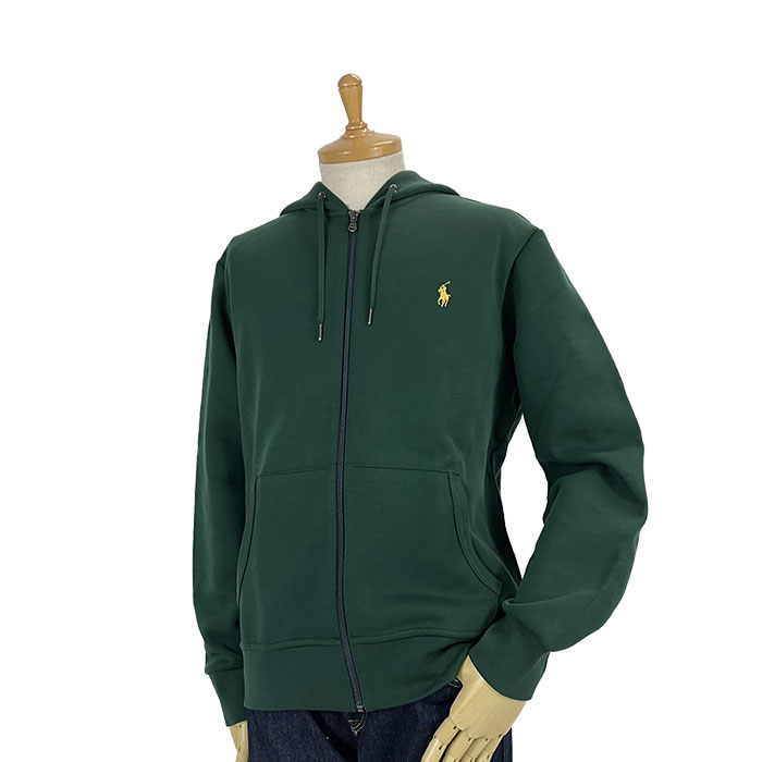 00's Ralph Lauren ジップパーカー オリーブグリーン L 中古・古着通販
