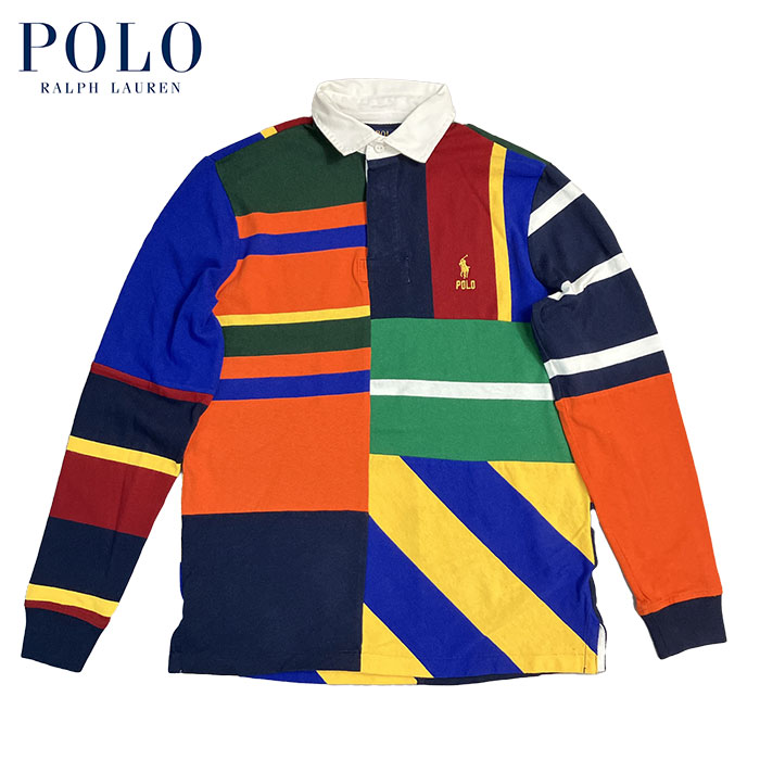 楽天市場】ラルフローレン POLO Ralph Lauren パッチワーク ボーダー